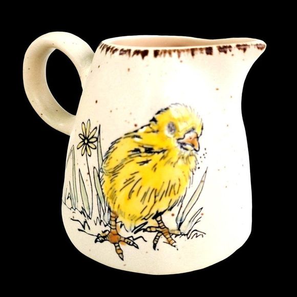 Ceramic Sugar Creamer Spring Easter Chick Spectrum Designz 2021 Chickadee - Picture 6 of 14
